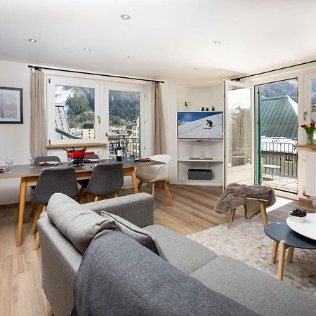 Le Panoramic Mont Blanc Apartment - Chamonix All Year Eksteriør billede
