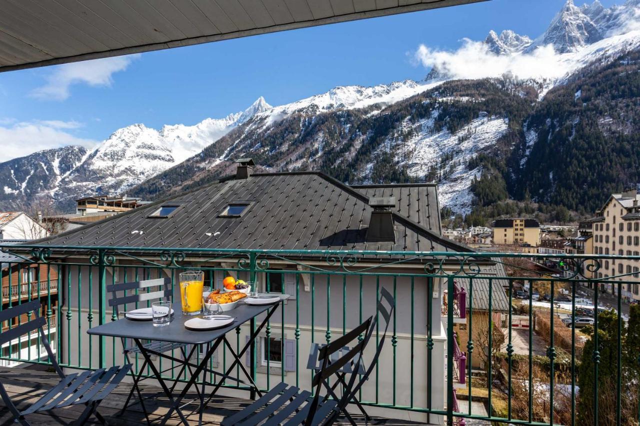 Le Panoramic Mont Blanc Apartment - Chamonix All Year Eksteriør billede